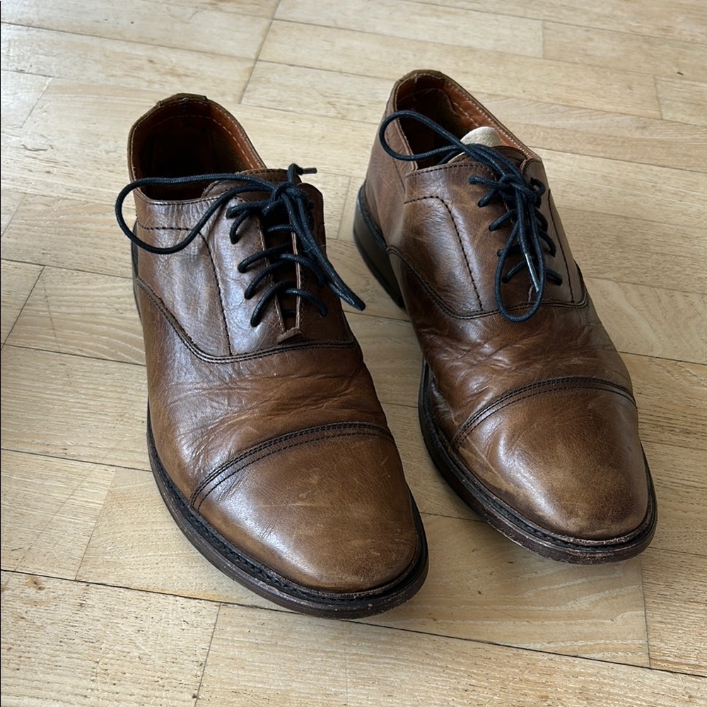 Frye Men's Brown Leather Dress Shoes